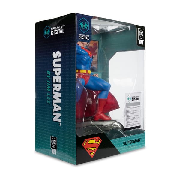 Mcfarlane Toys Dc Direct Pvc-patsas 1/6 Superman Jim Leen Mukaan 25 Cm