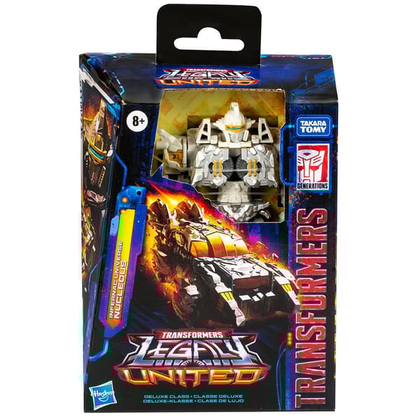 Hasbro Transformers Generations Legacy United Deluxe Class Infernac Universe Nucleous -hahmo 14 Cm