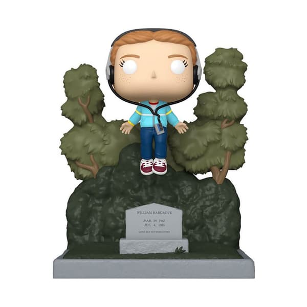 Funko Stranger Things Pop Moments Deluxe Vinylfigurer Max På Kyrkogården 9 Cm