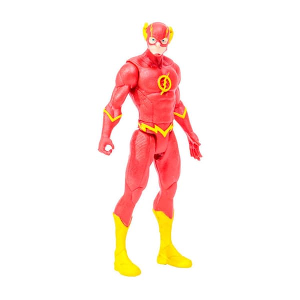 Mcfarlane Toys The Flash + Tegneserie Flashpoint Dc Comics-figur 7 Cm Rød