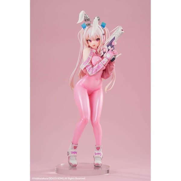 Hobby Sakura Pvc 1/6 Super Bunny Illustreret Af Dduck Kong Original Illustrationsstatue 28 Cm