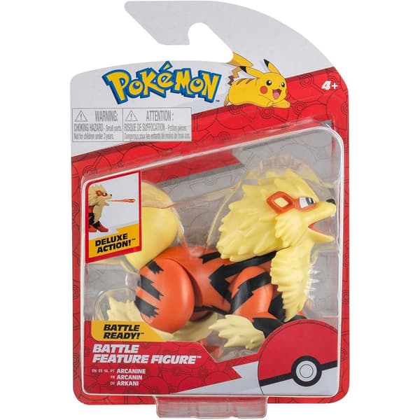 Jazwares Pokémon Battle Pack Arcanine Pokémon-hahmo