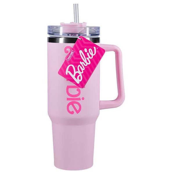 Paladone Pehmeä Kosketus Barbie-logolla Varustettu Termosmuki 1200ml