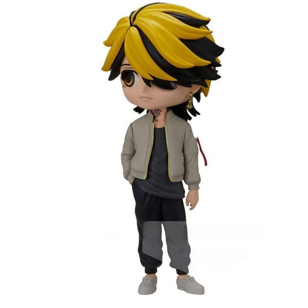 Banpresto Kazutora Hanemiya Tokyo Revengers Q Posket-figur 14 Cm