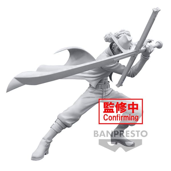 Banpresto One Piece Battle Record Collection Dracule Mihawk -hahmo