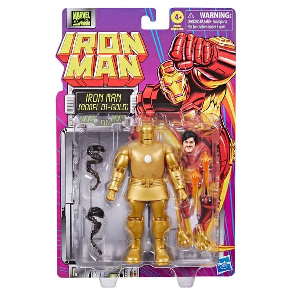 Hasbro Iron Man Model 01 Iron Man Marvel-figur 15 Cm