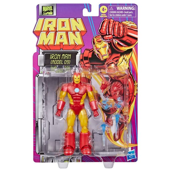 Hasbro Iron Man-figur Model 09 Iron Man Marvel 15 Cm