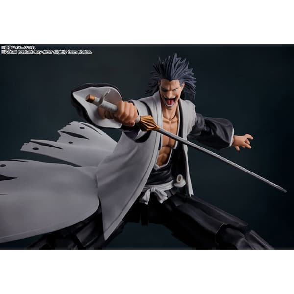 Bandai Tamashii Nations Bleach: Thousand-year Blood War S.h. Kenpachi Zaraki-figur 17 Cm
