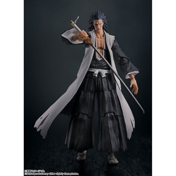 Bandai Tamashii Nations Bleach: Thousand-year Blood War S.h. Kenpachi Zaraki-figur 17 Cm