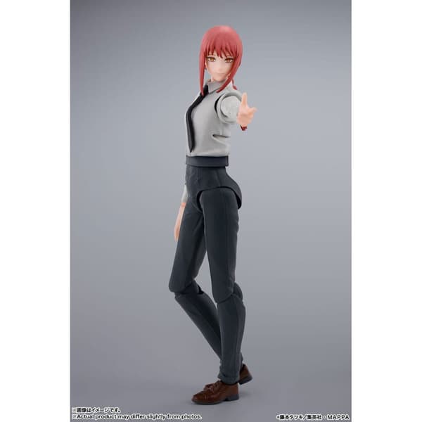 Bandai Tamashii Nations Chainsaw Man S.h Makima-figur 14 Cm
