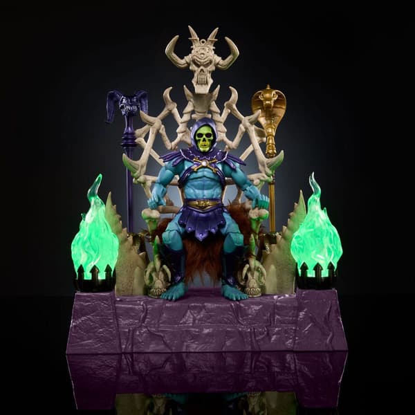 Mattel Masters Of The Universe: New Eternia Masterverse Action Skeletor & Throne-figur 18 Cm
