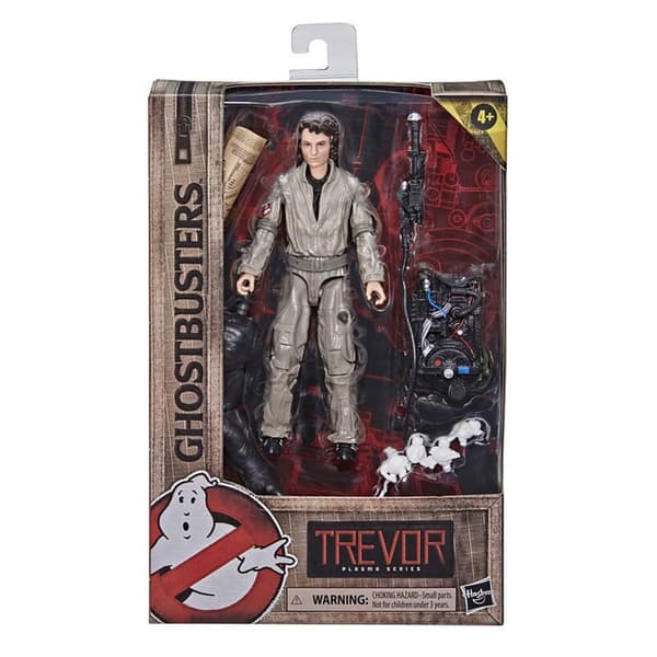Hasbro Ghostbusters Trevor Plasma Series Figur Brun