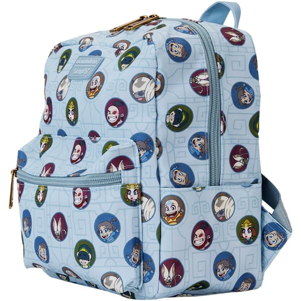 Loungefly Mini Reversible The Last Airbender Map Ryggsäck Flerfärgad