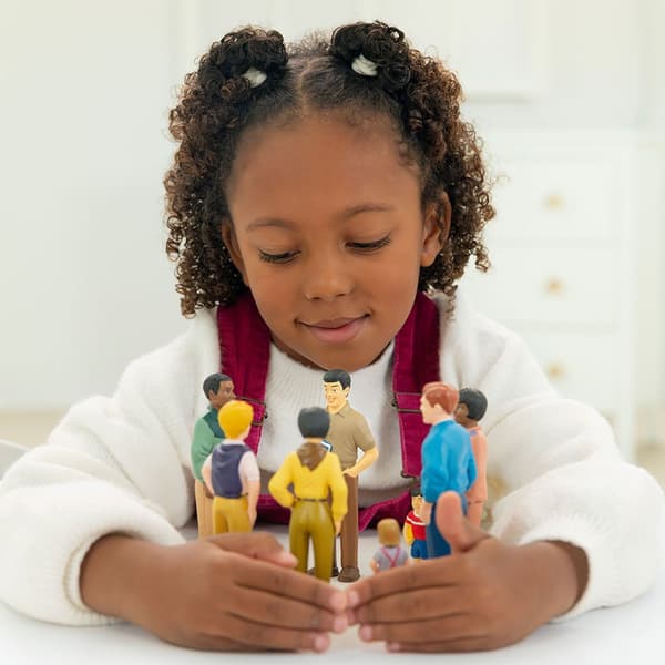 Miniland Etnisk Diversitetstal Flerfarvet