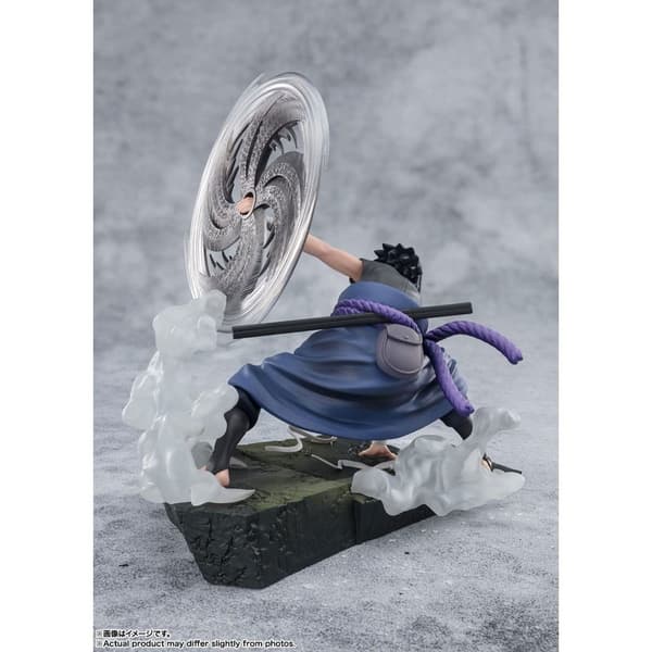 Bandai Tamashii Nations Naruto Shippuden Extra Battle Pvc Sasuke Uchiha The Light & Dark Of The Mangekyo Sharingan 20 Cm Statue