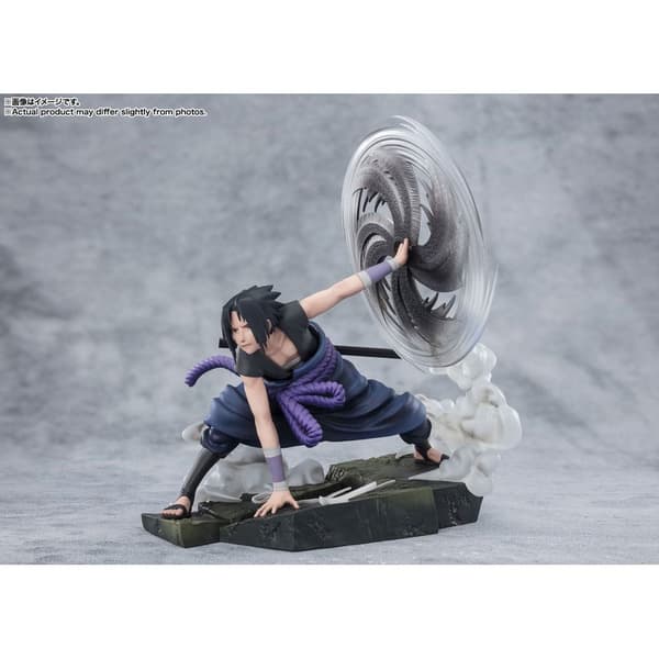 Bandai Tamashii Nations Naruto Shippuden Extra Battle Pvc Sasuke Uchiha The Light & Dark Of The Mangekyo Sharingan 20 Cm Statue