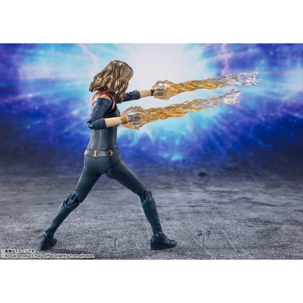 Bandai Tamashii Nations The Marvels Sh Action Captain Marvel 15 Cm Figur