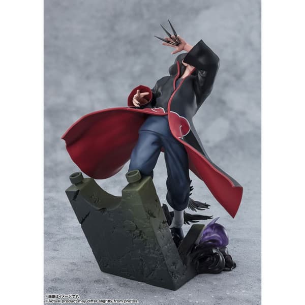 Bandai Tamashii Nations Naruto Shippuden Extra Battle Pvc Itachi Uchiha The Light & Dark Of The Mangekyo Sharingan 24 Cm Staty