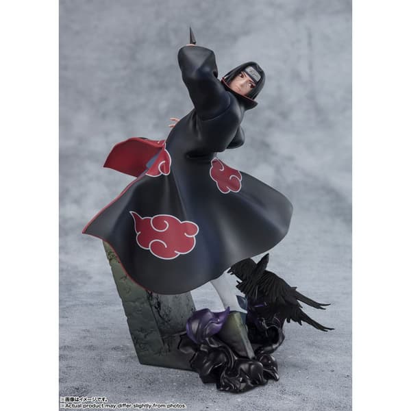 Bandai Tamashii Nations Naruto Shippuden Extra Battle Pvc Itachi Uchiha The Light & Dark Of The Mangekyo Sharingan 24 Cm Staty