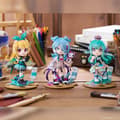 Miniatyrbillede 4 af 5: Bushiroad Nijisanji Palverse Pvc Finana Ryugu 12 Cm Statue
