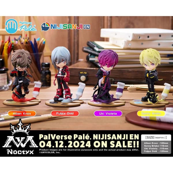 Bushiroad Nijisanji Palverse Pvc Uki Violeta 11 Cm Staty