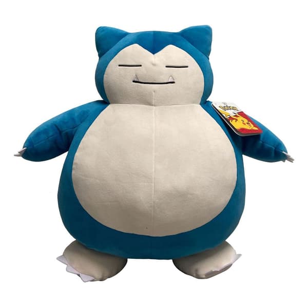 Jazwares Pokémon Plush Sleeping Snorlax 45 Cm Figur