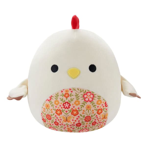 Jazwares Squishmallows Plush Beige Rooster With Floral Belly Todd 30 Cm Figur