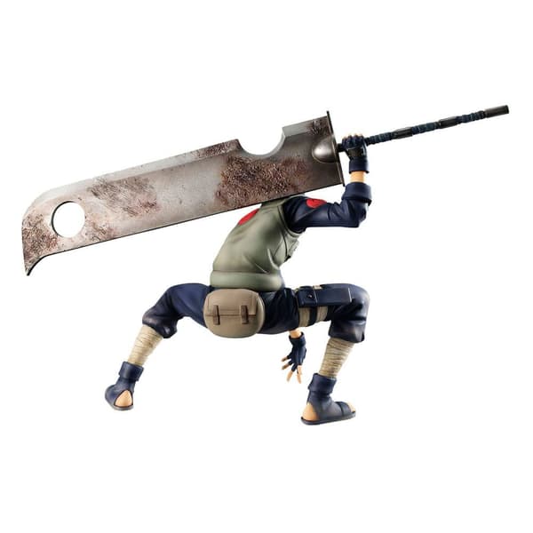Megahouse Naruto Shippuden Gem Series Pvc 1/8 Kakashi Hatake Great Ninja War 15th Anniversary Ver 15 Cm Statue