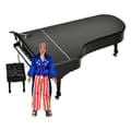 Miniatyrbillede 1 af 5: Neca Elton John Clothed Action Live In ´76 Deluxe Set 20 Cm Figur
