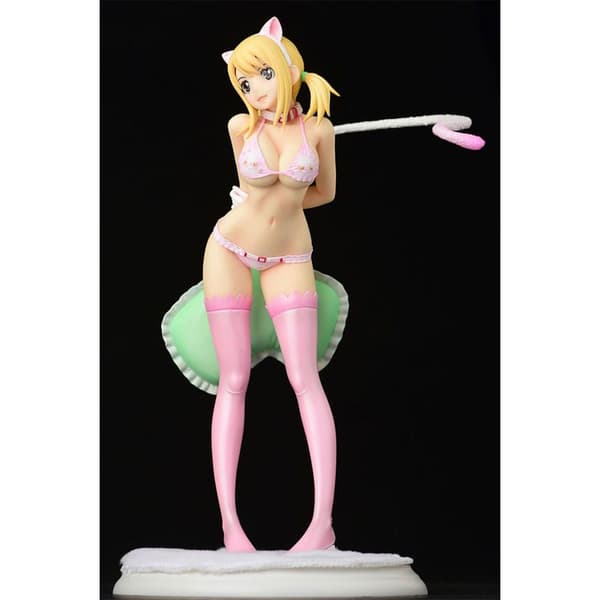 Orca Toys Fairy Tail 1/6 Lucy Heartfilia·cherry Blossom Cat Gravure_style 25 Cm Statue