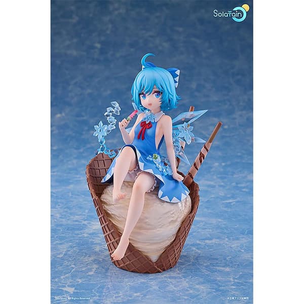 Solarain Touhou Project Pvc 1/7 Cirno Summer Frost Ver 19 Cm Staty