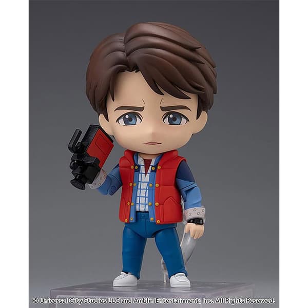 1000toys Back To The Future Nendoroid Pvc Action Marty Mcfly 10 Cm Figur