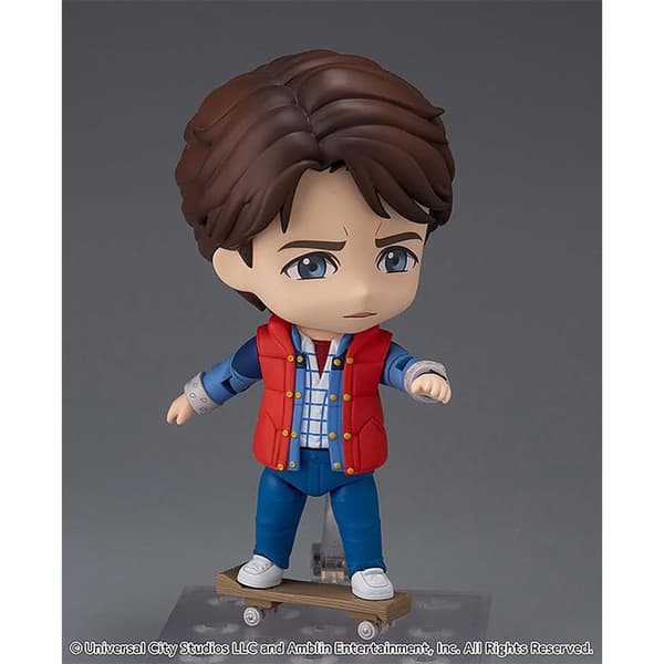 1000toys Back To The Future Nendoroid Pvc Action Marty Mcfly 10 Cm Figur