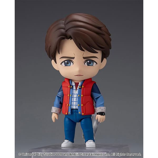 1000toys Back To The Future Nendoroid Pvc Action Marty Mcfly 10 Cm Figur