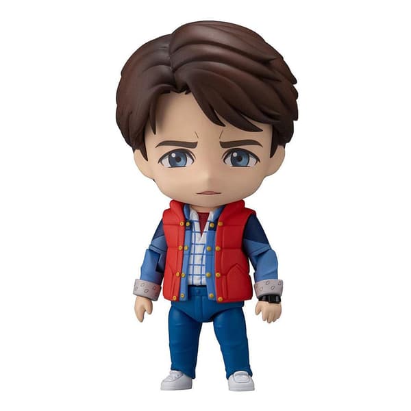 1000toys Back To The Future Nendoroid Pvc Action Marty Mcfly 10 Cm Figur