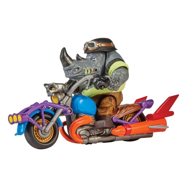 Boti Teenage Mutant Ninja Turtles Action Chopper Mit Rocksteady Figur