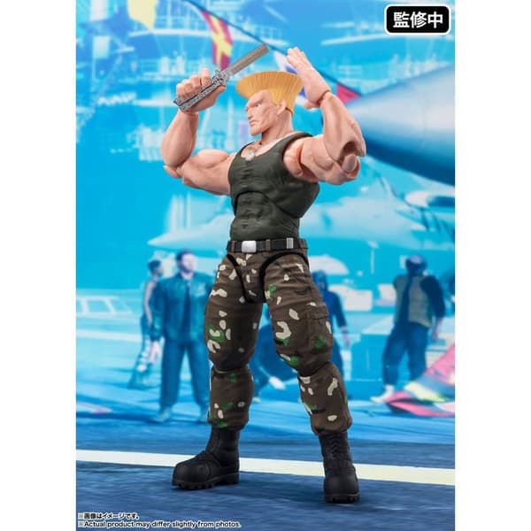Bandai Tamashii Nations Street Fighter Sh Action Guile Outfit 216 Cm Figur