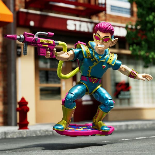 Super7 Teenage Mutant Ninja Turtles Ultimates Action Zak The Neutrino 18 Cm Kuvio