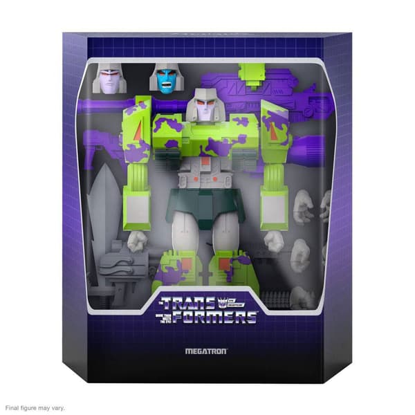 Super7 Transformers Ultimates Action Megatron 18 Cm Figur