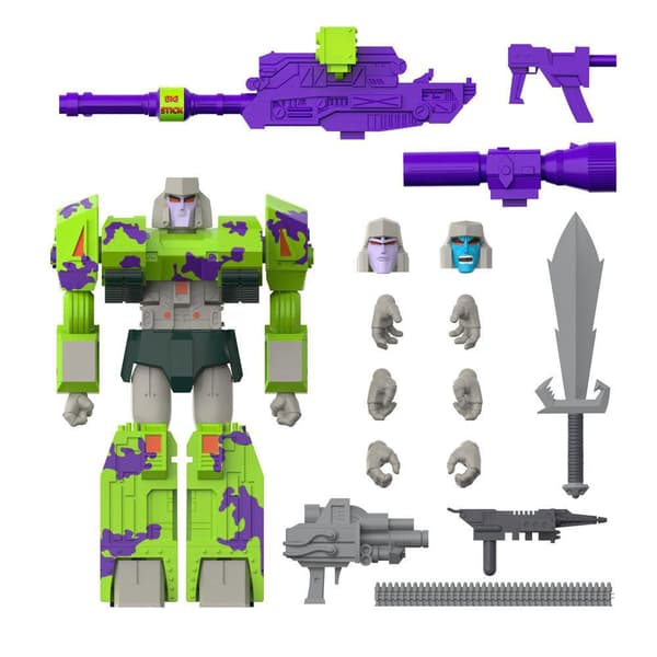 Super7 Transformers Ultimates Action Megatron 18 Cm Figur