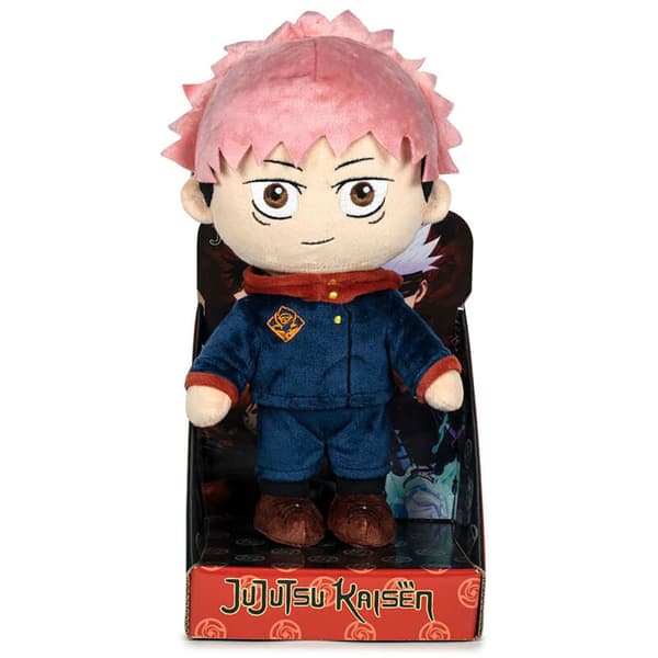 Play By Play Itadori Jujutsu Kaisen Teddy 27 Cm Flerfärgad