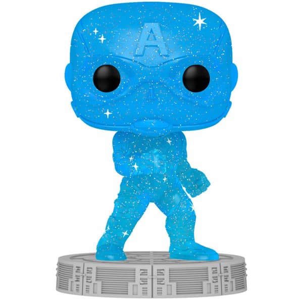 Funko Figur Pop Marvel Infinity Saga Capitan America Blue Blå