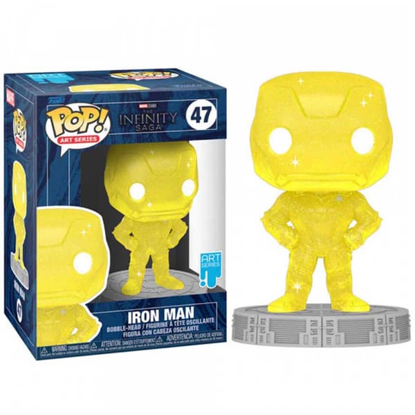 Funko Mind Stone Pop Iron Man 9 Centimeter Gul