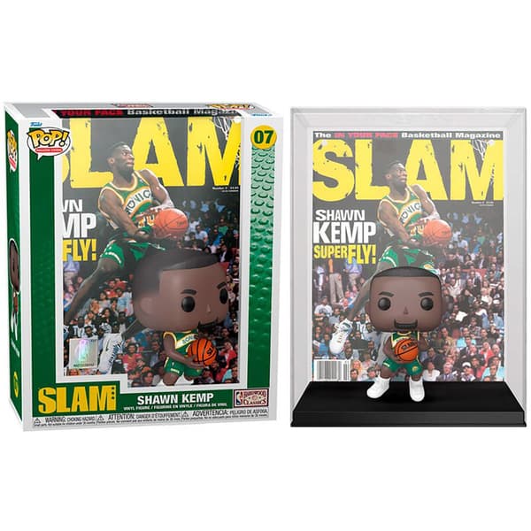 Funko Figur Pop Nba Slam Shawn Kemp Flerfärgad