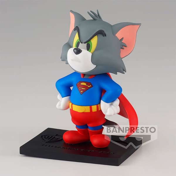 Banpresto Tom Som Superman 100th Anniversary Warner Bross Tom Och Jerry-figur 8 Cm