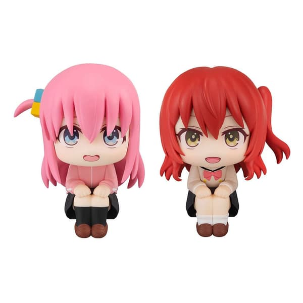 Megahouse Bocchi The Rock! Look Up Pvc Hitori Goto & Ikuyo Kita 11 Cm With Gift Staty