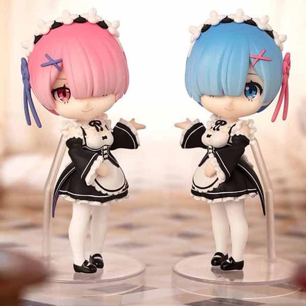 Tamashi Nations Re:zero Aloittaen Elämän Toisessa Maailmassa Figuarts Mini Rem Monivärinen