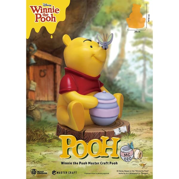 Beast Kingdom Toys Disney Master Craft Winnie The Pooh 31 Cm Statue