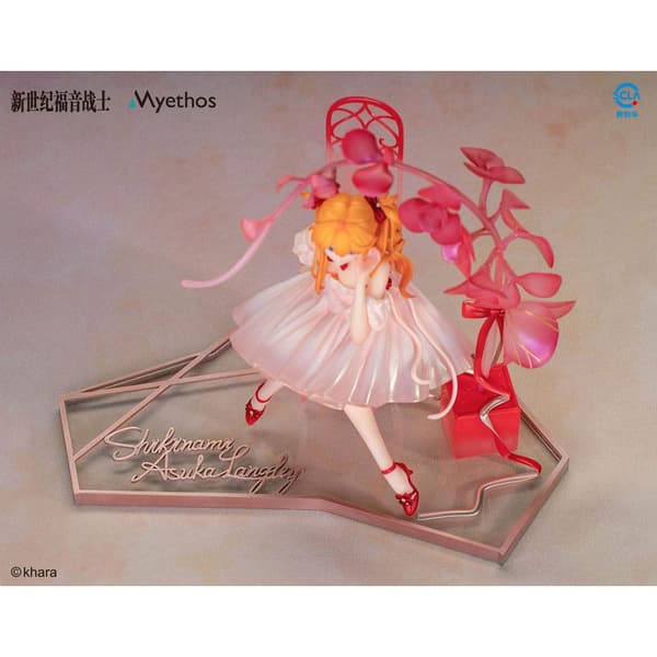 Myethos Evangelion Pvc 1/7 Asuka Shikinami Langley: Whisper Of Flower Ver 22 Cm Statue