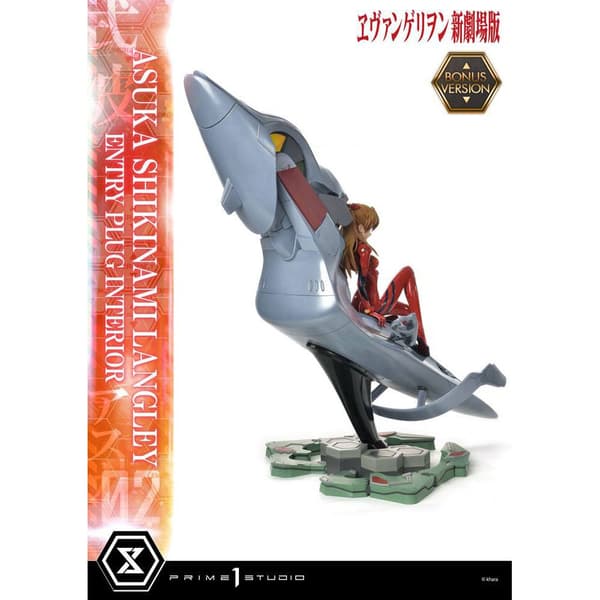 Prime 1 Studio Rebuild Of Evangelion 1/4 Asuka Shikinami Langley Bonus Version 66 Cm Statue
